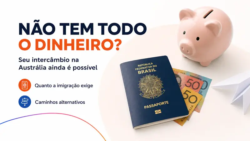 Artigo: Não tem todo o dinheiro exigido? Seu intercâmbio na Austrália ainda é possível: veja os caminhos